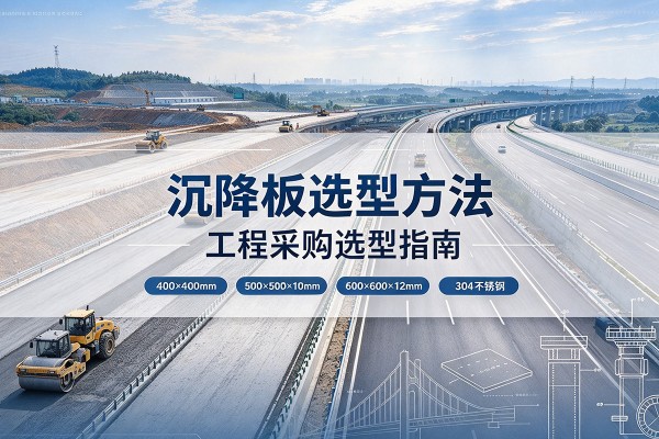 北林沉降板选择方法