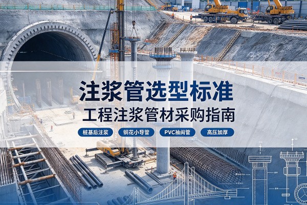 北林注浆管选型标准